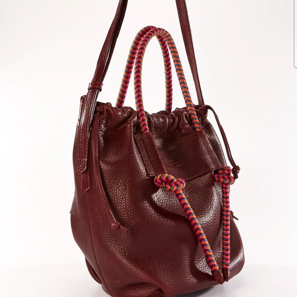 Mecha Mendez bag large burgundy - Picture 5 of 5
